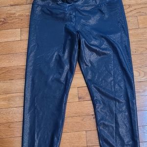 Shimmer workout leggings